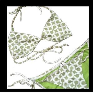 Coach String Bikini